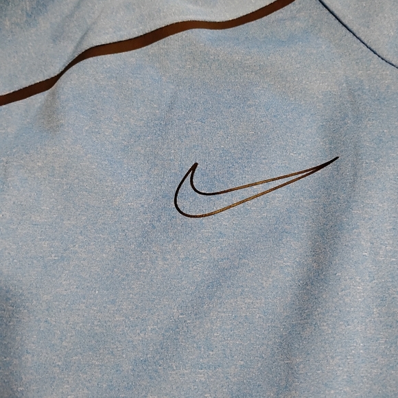 Men's Nike Golf Storm Fit Jacket Sz L Blue & Black - Picture 5 of 16